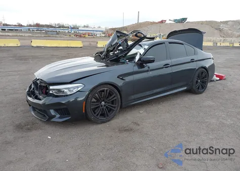 2019 BMW M5 Competition из США, поврежденный, VIN WBSJF0C52KB447858